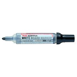 Táblamarker 2mm, kerek, utántölthető Pentel Easyflo fekete Író- irodaszer, papíráru Pentel