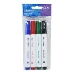 Táblamarker készlet, kerek Bluering®, 4 klf. szín Író- irodaszer, papíráru Bluering