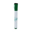 Táblamarker 3mm, mágneses, táblatörlővel multifunkciós Bluering® zöld