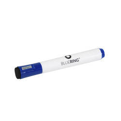 Táblamarker 3mm, mágneses, táblatörlővel multifunkciós Bluering® kék Író- irodaszer, papíráru Bluering