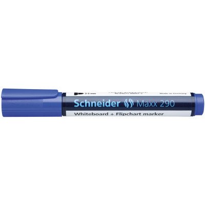 Tábla- és flipchart marker 2-3mm, kerek végű Schneider Maxx 290 kék Tábla- és flipchart marker 2-3mm, kerek végű Schneider Maxx 290 kék