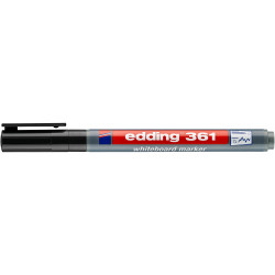 Táblamarker 1mm, kerek Edding 361 piros Író- irodaszer, papíráru EDDING