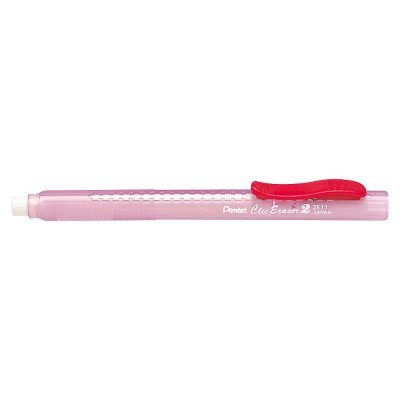 Radírceruza tolóbetétes ZE11T-B Pentel piros test Radírceruza tolóbetétes ZE11T-B Pentel piros test