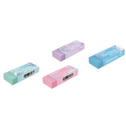 Radír, PVC mentes 20 db/display Keyroad Pastel Color vegyes színek Író- irodaszer, papíráru Keyroad