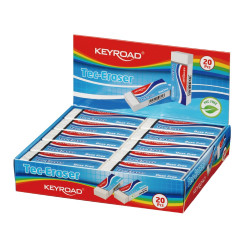 Radír, PVC 20-as Keyroad Író- irodaszer, papíráru Keyroad