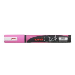 Krétamarker 1,8-2,5mm, Uni PWE-5M FL rózsaszín Író- irodaszer, papíráru Uni