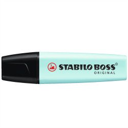 Szövegkiemelő 2-5mm, vágott hegyű, STABILO Boss original Pastel türkiz Író- irodaszer, papíráru Stabilo