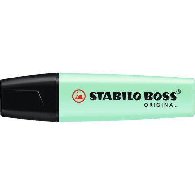 Szövegkiemelő 2-5mm, vágott hegyű, STABILO Boss original Pastel menta Szövegkiemelő 2-5mm, vágott hegyű, STABILO Boss original Pastel menta