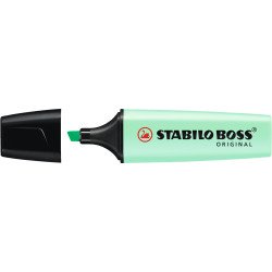 Szövegkiemelő 2-5mm, vágott hegyű, STABILO Boss original Pastel menta Író- irodaszer, papíráru Stabilo