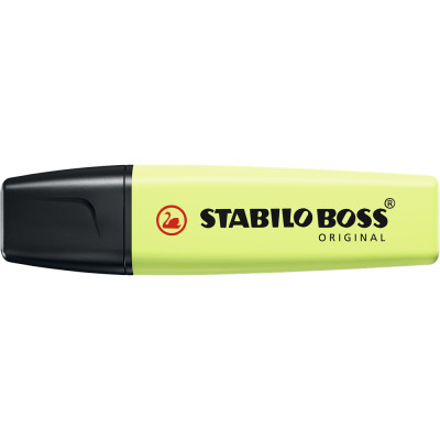 Szövegkiemelő 2-5mm, vágott hegyű, STABILO Boss original Pastel lime Szövegkiemelő 2-5mm, vágott hegyű, STABILO Boss original Pastel lime
