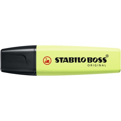 Szövegkiemelő 2-5mm, vágott hegyű, STABILO Boss original Pastel lime Szövegkiemelő 2-5mm, vágott hegyű, STABILO Boss original Pastel lime
