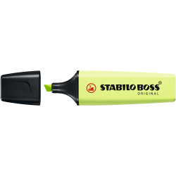 Szövegkiemelő 2-5mm, vágott hegyű, STABILO Boss original Pastel lime Író- irodaszer, papíráru Stabilo