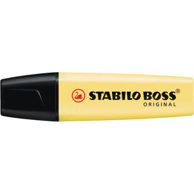 Szövegkiemelő 2-5mm, vágott hegyű, STABILO Boss original Pastel vanília Szövegkiemelő 2-5mm, vágott hegyű, STABILO Boss original Pastel vanília
