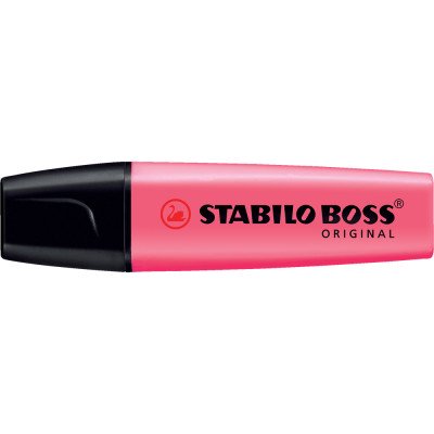 Szövegkiemelő 2-5mm, vágott hegyű, STABILO Boss original pink Szövegkiemelő 2-5mm, vágott hegyű, STABILO Boss original pink