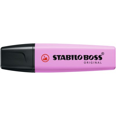 Szövegkiemelő 2-5mm, vágott hegyű, STABILO Boss original 70/158 pastel málna