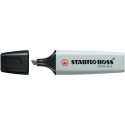 Szövegkiemelő 2-5mm, vágott hegyű, STABILO Boss original Pastel szürke Író- irodaszer, papíráru Stabilo