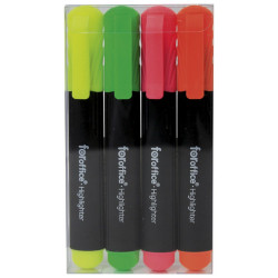 Szövegkiemelő készlet 2-5mm, Foroffice, 4 klf. szín Író- irodaszer, papíráru Foroffice