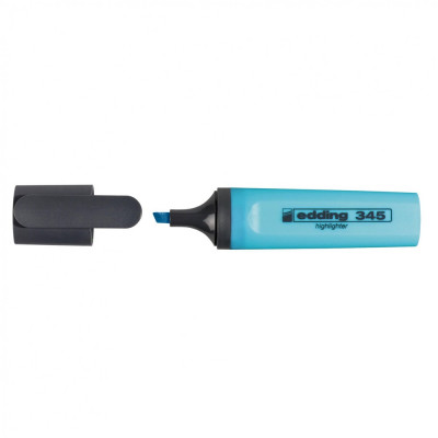 Szövegkiemelő 2-5mm, vágott Edding 345 kék Szövegkiemelő 2-5mm, vágott Edding 345 kék