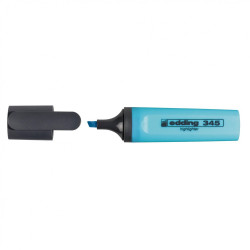 Szövegkiemelő 2-5mm, vágott Edding 345 kék Író- irodaszer, papíráru EDDING
