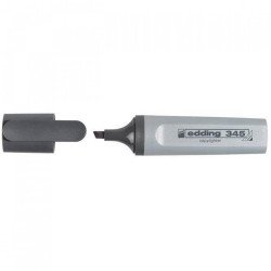 Szövegkiemelő 2-5mm, vágott Edding 345 szürke Író- irodaszer, papíráru EDDING