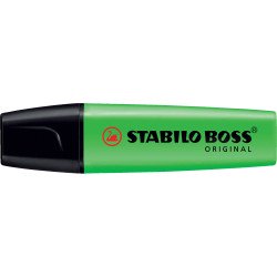 Szövegkiemelő 2-5mm, vágott hegyű, STABILO Boss original zöld Író- irodaszer, papíráru Stabilo