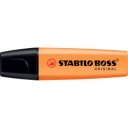 Szövegkiemelő 2-5mm, vágott hegyű, STABILO Boss original narancs