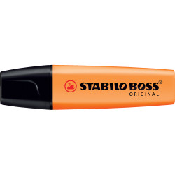Szövegkiemelő 2-5mm, vágott hegyű, STABILO Boss original narancs Író- irodaszer, papíráru Stabilo