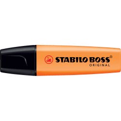 Szövegkiemelő 2-5mm, vágott hegyű, STABILO Boss original narancs Író- irodaszer, papíráru Stabilo