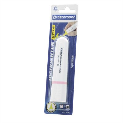 Szövegkiemelő 1-4,6mm, vágott hegyű, Centropen 6252 pasztell rózsaszín Szövegkiemelő 1-4,6mm, vágott hegyű, Centropen 6252 pasztell rózsaszín