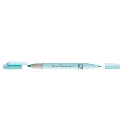 Szövegkiemelő kétvégű 1/3,5mm, vágott és kúphegyű, Pentel pasztell kék Író- irodaszer, papíráru Pentel