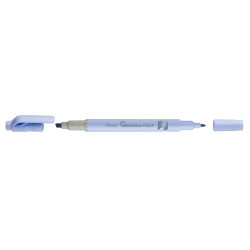 Szövegkiemelő kétvégű 1/3,5mm, vágott és kúphegyű, Pentel pasztell világoskék Író- irodaszer, papíráru Pentel