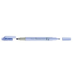 Szövegkiemelő kétvégű 1/3,5mm, vágott és kúphegyű, Pentel pasztell világoskék Író- irodaszer, papíráru Pentel