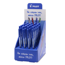 Golyóstoll 0,7 nyomógombos Pilot BPS Matic Fine 24 db-os feltöltött display Író- irodaszer, papíráru Pilot