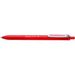 Golyóstoll nyomógombos 0,35mm, Pentel iZee, írásszín piros Író- irodaszer, papíráru Pentel
