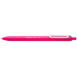 Golyóstoll nyomógombos 0,35mm, Pentel iZee, írásszín rózsaszín Író- irodaszer, papíráru Pentel