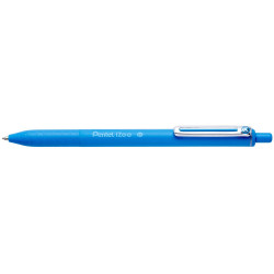 Golyóstoll nyomógombos 0,35mm, Pentel iZee, írásszín világoskék Író- irodaszer, papíráru Pentel