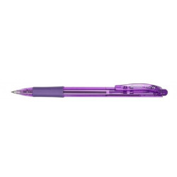 Golyóstoll nyomógombos 0,35mm, BK417-V Pentel Wow, írásszín lila Író- irodaszer, papíráru Pentel