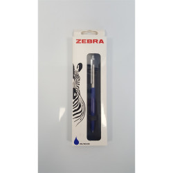 Golyóstoll nyomógombos 0,7mm, dobozban kék test, Zebra 901, írásszín kék Író- irodaszer, papíráru Zebra