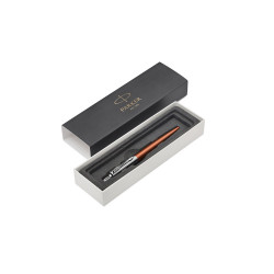 Golyóstoll Chelesa narancs/fém test, ezüst klipsz 1953189 Parker Royal Jotter, írásszín kék Író- irodaszer, papíráru Parker