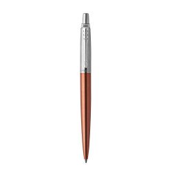 Golyóstoll Chelesa narancs/fém test, ezüst klipsz 1953189 Parker Royal Jotter, írásszín kék Író- irodaszer, papíráru Parker
