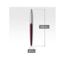 Golyóstoll Portobello lila/fém test, ezüst klipsz 1953192 Parker Royal Jotter, írásszín kék