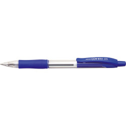 Golyóstoll 0,7mm, kék átlátszó test, Penac CCH-3, írásszín kék Író- irodaszer, papíráru Penac