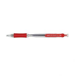 Golyóstoll 0,3mm, Uni SN-101, írásszín piros Író- irodaszer, papíráru Uni