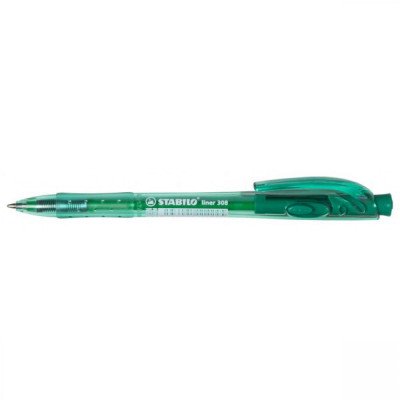 Golyóstoll 0,38mm, F Stabilo Liner 308/36, írásszín zöld Golyóstoll 0,38mm, F Stabilo Liner 308/36, írásszín zöld