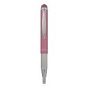 Golyóstoll metál rózsa test, Zebra Stylus Telescopic, írásszín kék