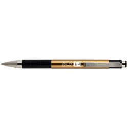 Golyóstoll 0,7mm, metál pezsgő test, Zebra F-301A, írásszín kék Író- irodaszer, papíráru Zebra