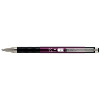 Golyóstoll 0,7mm, metál mályva test, Zebra F-301A, írásszín kék Golyóstoll 0,7mm, metál mályva test, Zebra F-301A, írásszín kék