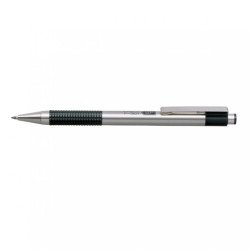 Golyóstoll 0,7mm, fekete test, Zebra F-301, írásszín kék Író- irodaszer, papíráru Zebra