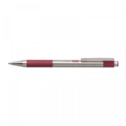 Golyóstoll 0,7mm, bordó test, Zebra F-301, írásszín kék Író- irodaszer, papíráru Zebra