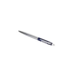 Golyóstoll 0,8mm, nyomógombos fém test, színes rész WTX Pen, Bluering® írásszín kék Író- irodaszer, papíráru Bluering
